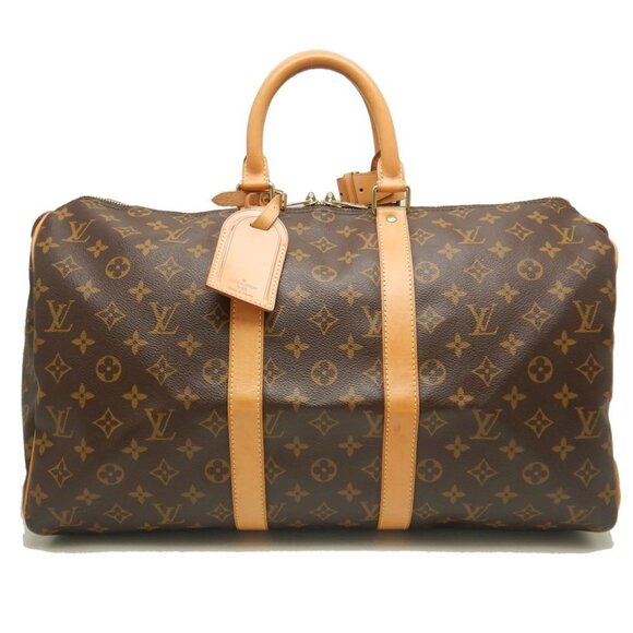 LOUIS VUITTON Brown Monogram Boston Bag - Picture 10 of 10